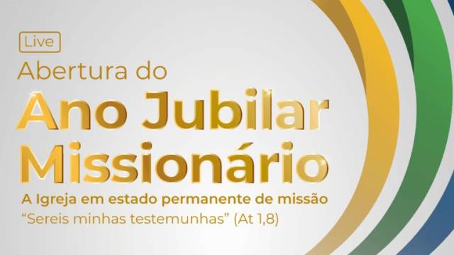 Ano Jubiliar Missionário será lançado com abertura oficial em live no próximo sábado, 20 de novembro, às 20h