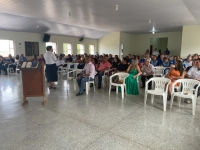 Pastoral Familiar Regional realizou formação para 90 agentes na Diocese de Uruaçu