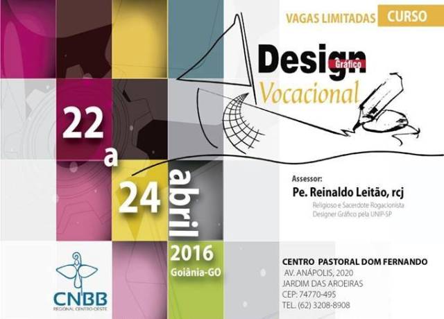 Pastoral Vocacional oferece curso de design gráfico