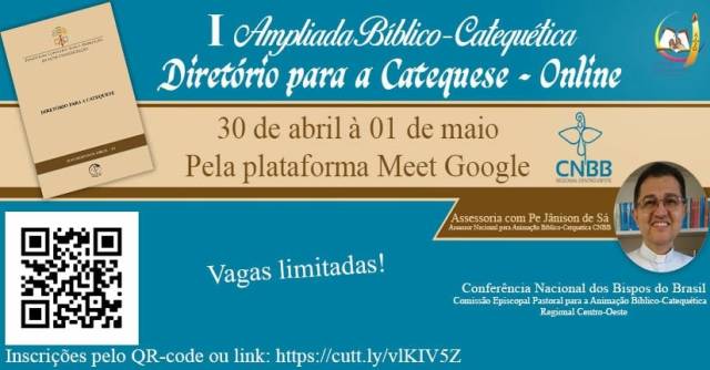 I Ampliada Bíblico-Catequética irá tratar sobre aspectos do Diretório de Catequese em tempo de pandemia e pós-pandemia