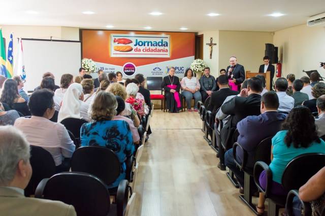 Arquidiocese de Goiânia e PUC-GO lançam Jornada da Cidadania 2016