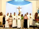 Quatro candidatos ao diaconato permanente são admitidos às Ordens Sacras, na Diocese de Rubiataba-Mozarlândia