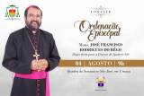 Diocese de Uruaçu convida para a ordenação episcopal do bispo eleito para a Diocese de Ipameri