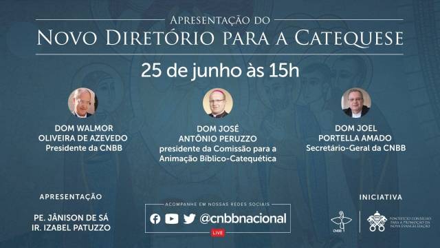 CNBB apresenta em uma live o ‘Novo Diretório para a Catequese’