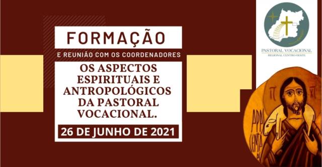 Abertas inscrições para a formação “Os aspectos espirituais e antropológicos da Pastoral Vocacional”