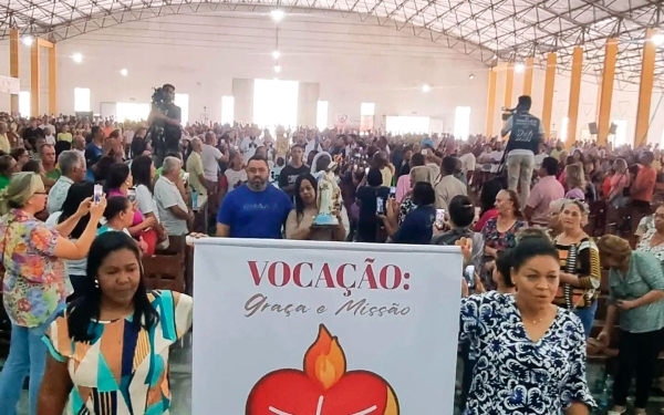 2ª Romaria Vocacional do Regional Centro-Oeste é realizada no Santuário de Nossa Senhora D’Abadia do Muquém, na Diocese de Uruaçu