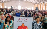 2ª Romaria Vocacional do Regional Centro-Oeste é realizada no Santuário de Nossa Senhora D’Abadia do Muquém, na Diocese de Uruaçu