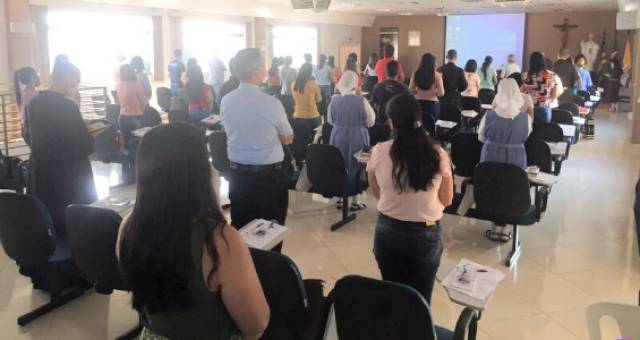 Encontro de formação para Secretárias(os) paroquiais da Diocese de Anápolis aborda Lei Geral de Proteção de Dados (LGPD)