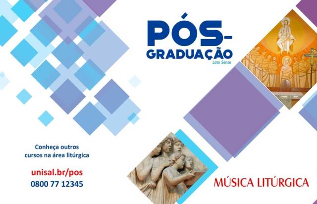 Unisal oferece curso de Pós-Graduação em Música Litúrgica