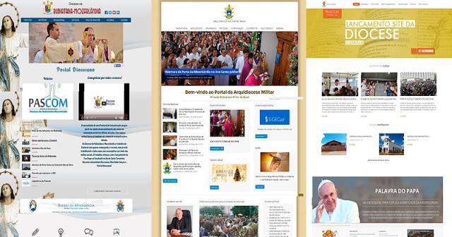 Dioceses lançam páginas na internet