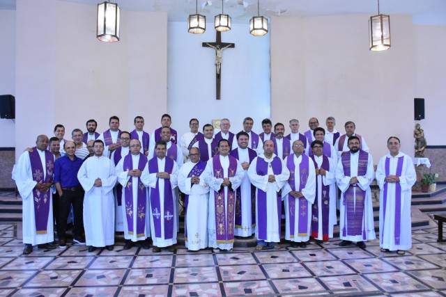 Retiro do Clero das Dioceses de Ipameri e Itumbiara: reflexões sobre o chamado de Deus